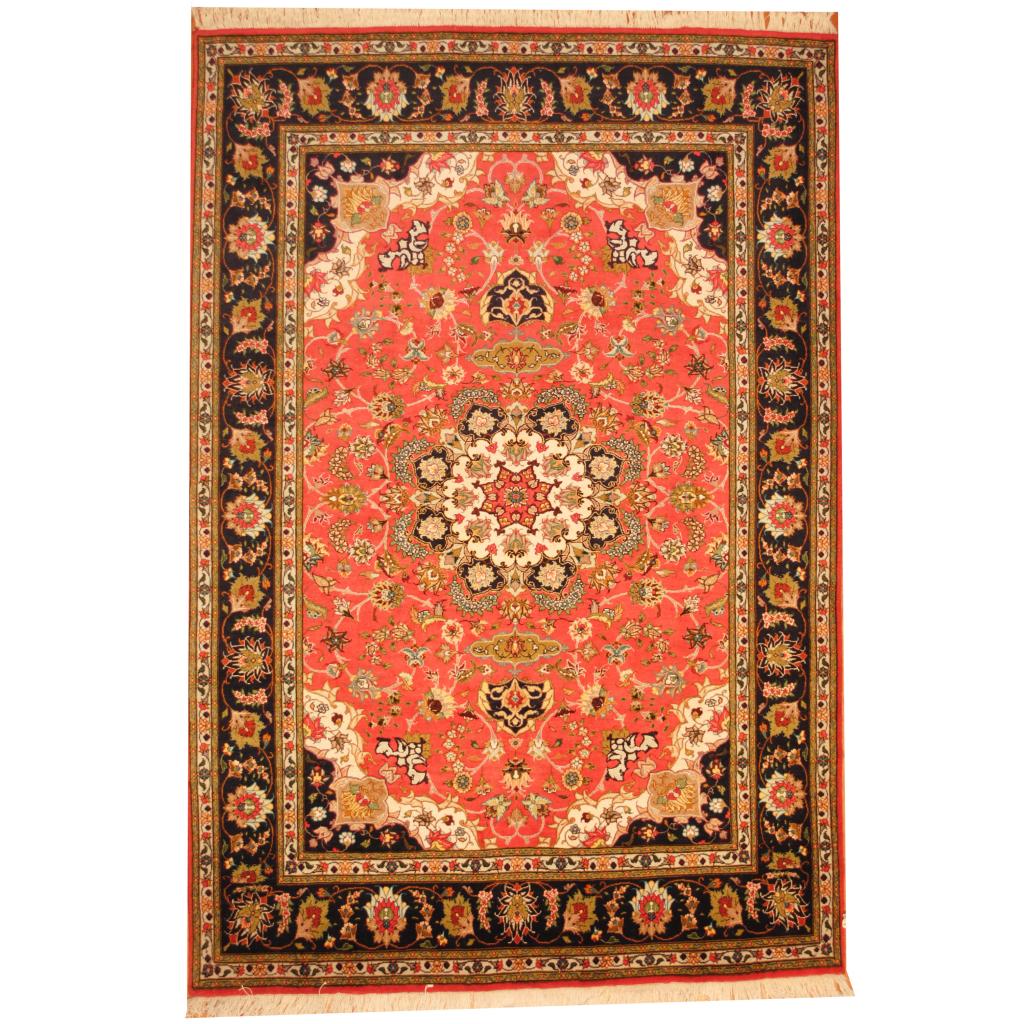 Persian Hand-knotted Tabriz (6'8 x 9'9)