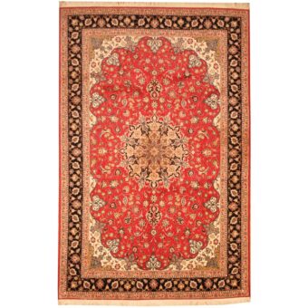 Persian Hand-knotted Tabriz (6'7 x 10'2)