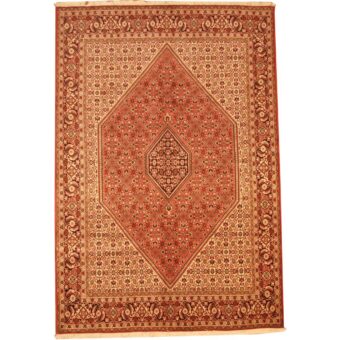 Persian Hand-knotted Bidjar Wool Rug (6'8 x 9')