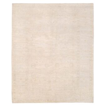 Afghan Hand-knotted Vegetable Dye Oushak Wool Rug (8'1 x 9'10)