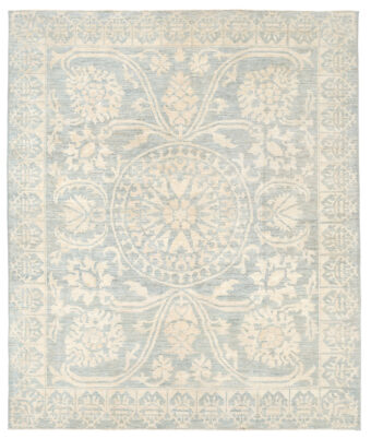 Afghan Hand-knotted Vegetable Dye Mamluk Wool Rug (8'1 x 9'10)