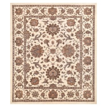 Afghan Hand-knotted Vegetable Dye Tabriz Wool Rug (8'6 x 9'11)