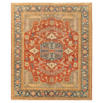 Afghan Hand-knotted Vegetable Dye Bakhshayesh Wool Rug (7'11 x 9'5)