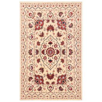 Afghan Hand-knotted Vegetable Dye Suzani Wool Rug (5'8 x 8'11)