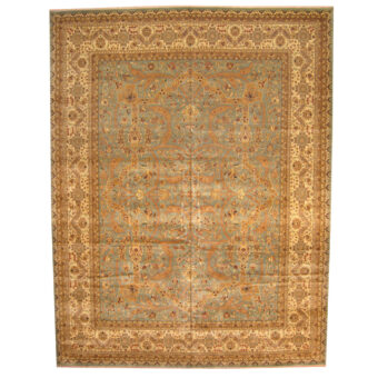 Indo Hand-knotted Vegetable Dye Bidjar Wool Rug (11'9 x 15'2)