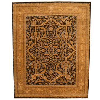 Indo Hand-knotted Vegetable Dye Bidjar Wool Rug (11'9 x 14'11)