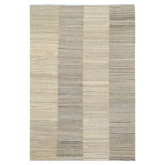 Afghan Hand-woven Wool Kilim (6'4 x 9'5)