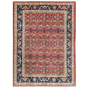 Afghan Hand-knotted Vegetable Dye Khotan Wool Rug (10' x 13'6)