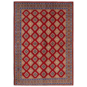 Afghan Hand-knotted Kargahi Wool Rug (5' x 7'2)