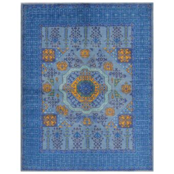 Afghan Hand-knotted Kargahi Wool Rug (5'1 x 6'7)