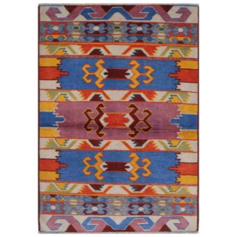 Afghan Hand-knotted Kargahi Wool Rug (3'3 x 5')