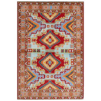 Afghan Hand-knotted Kargahi Wool Rug (3'5 x 5'3)