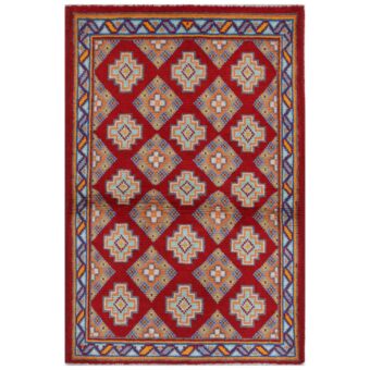 Afghan Hand-knotted Kargahi Wool Rug (2'6 x 4')