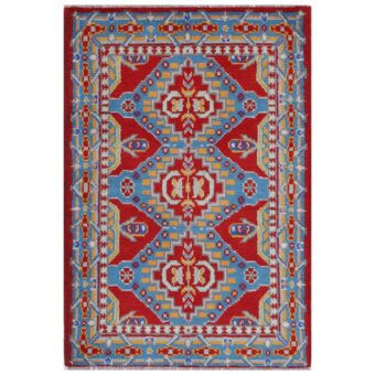 Afghan Hand-knotted Kargahi Wool Rug (2'7 x 3'10)