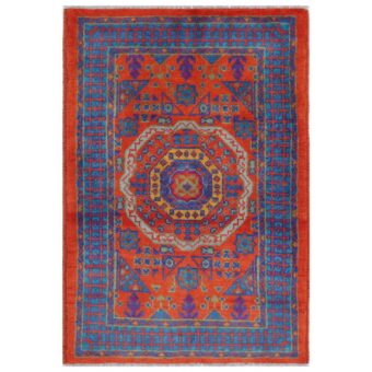 Afghan Hand-knotted Kargahi Wool Rug (2'6 x 4')