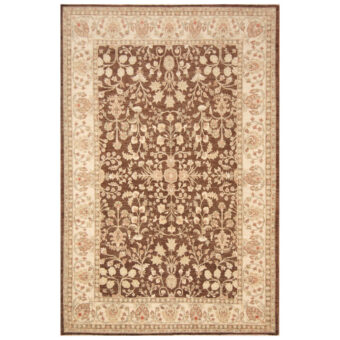 Afghan Hand-knotted Oushak Wool Rug (6'10 x 10'5)