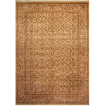 Afghan Hand-knotted Vegetable Dye Oushak Wool Rug (8' x 9'9)