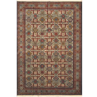Turkish Hand-knotted Hereke Wool Rug (8'3 x 12')