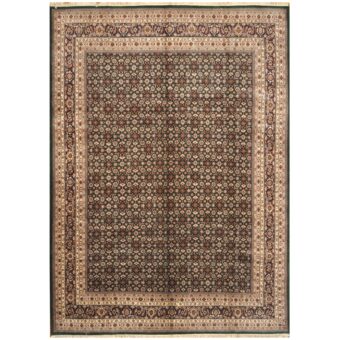 Indo Hand-knotted Bidjar Wool Rug (9'10 x 14')