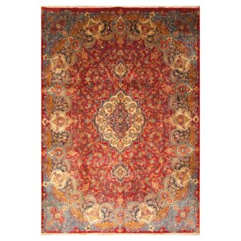 Persian Hand-knotted Kashmar Wool Rug (7'10 x 11'3)