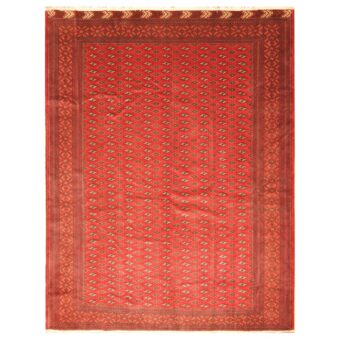 Persian Hand-knotted Turkoman Wool Rug (10' x 12'2)