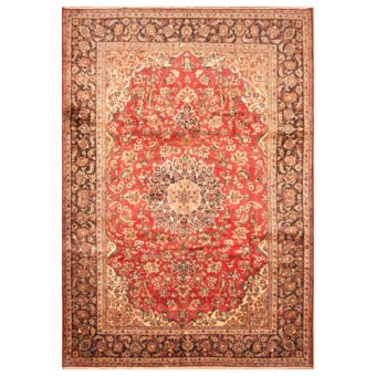 Persian Hand-knotted Isfahan Wool Rug (8'2 x 11'6)