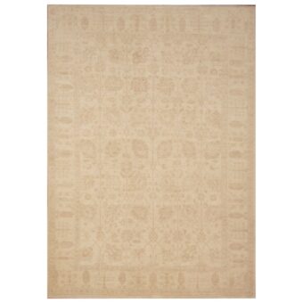 Afghan Hand-knotted Vegetable Dye Oushak Wool Rug (6'1 x 8'5)