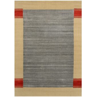 Indo Hand-loomed Gabbeh Wool Rug (5'7 x 8')
