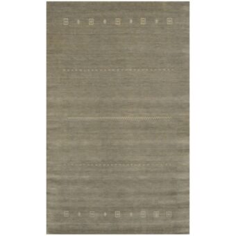 Indo Hand-loomed Gabbeh Wool Rug (5' x 8')