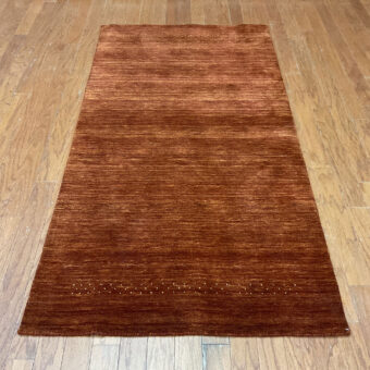 Indo Hand-loomed Gabbeh Wool Rug (3' x 6')
