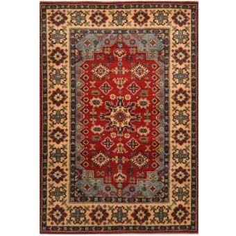 Afghan Hand-knotted Tribal Kazak Wool Rug (3'5 x 5')