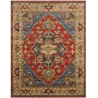 Afghan Hand-knotted Tribal Kazak Wool Rug (9'1 x 11'9)