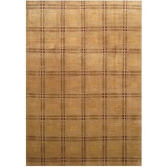 Indo Hand-knotted Tibetan Wool Rug (9'10 x 14'2)