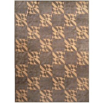 Indo Hand-knotted Tibetan Wool Rug (9'10 x 13'7)