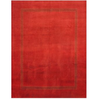 Indo Hand-knotted Gabbeh Wool Rug (10' x 13')