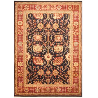 Afghan Hand-knotted Vegetable Dye Oushak Wool Rug (10' x 14')