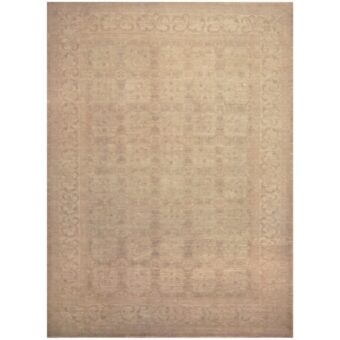 Afghan Hand-knotted Vegetable Dye Khotan Wool Rug (10'1 x 13'10)