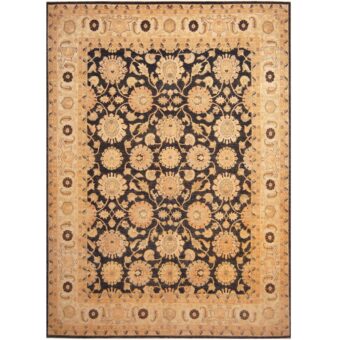 Afghan Hand-knotted Vegetable Dye Oushak Wool Rug (10' x 13'10)