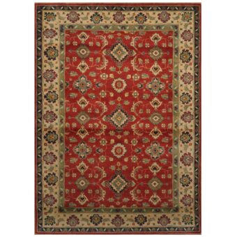 Afghan Hand-knotted Kazak Wool Rug (5'9 x 8')