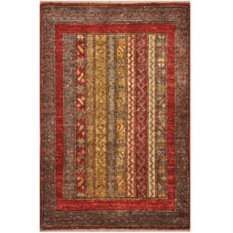 Afghan Hand-knotted Oushak Wool Rug (2' x 3')