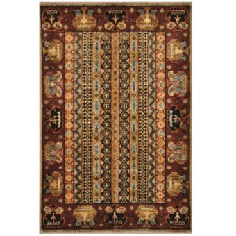 Afghan Hand-knotted Kazak Wool Rug (2' x 3')