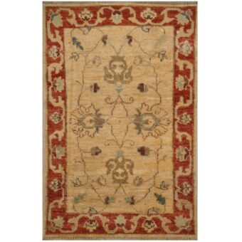 Afghan Hand-knotted Kazak Wool Rug (2' x 3')