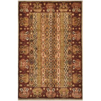 Afghan Hand-knotted Oushak Wool Rug (2' x 3')