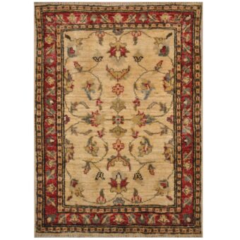 Afghan Hand-knotted Oushak Wool Rug (2' x 3')
