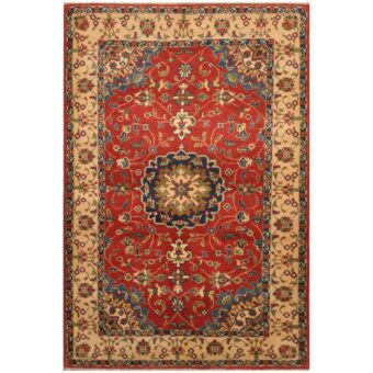 Afghan Hand-knotted Kazak Wool Rug (3'3 x 4'10)