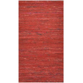 Indo Hand-woven Chenille Flatweave Rug (2' x 3'6)
