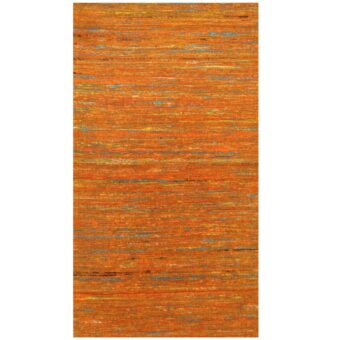 Indo Hand-woven Chenille Flatweave Rug (2' x 3'6)