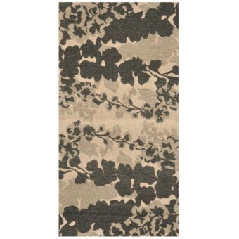 Indo Hand-woven Chenille Flatweave Rug (2'4 x 4'6)