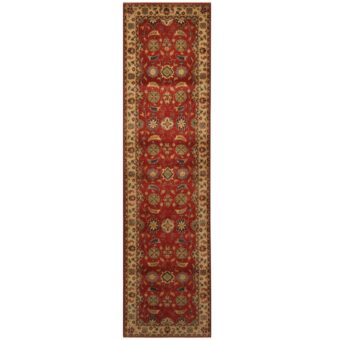 Afghan Hand-knotted Kazak Wool Runner (2'8 x 10')