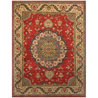Afghan Hand-knotted Kazak Wool Rug (9'3 x 12'3)
